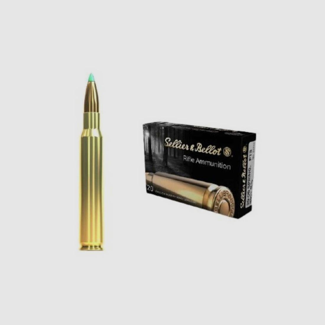 Sellier & Bellot 30.06 PTS 180 gr, image 2 sur 2