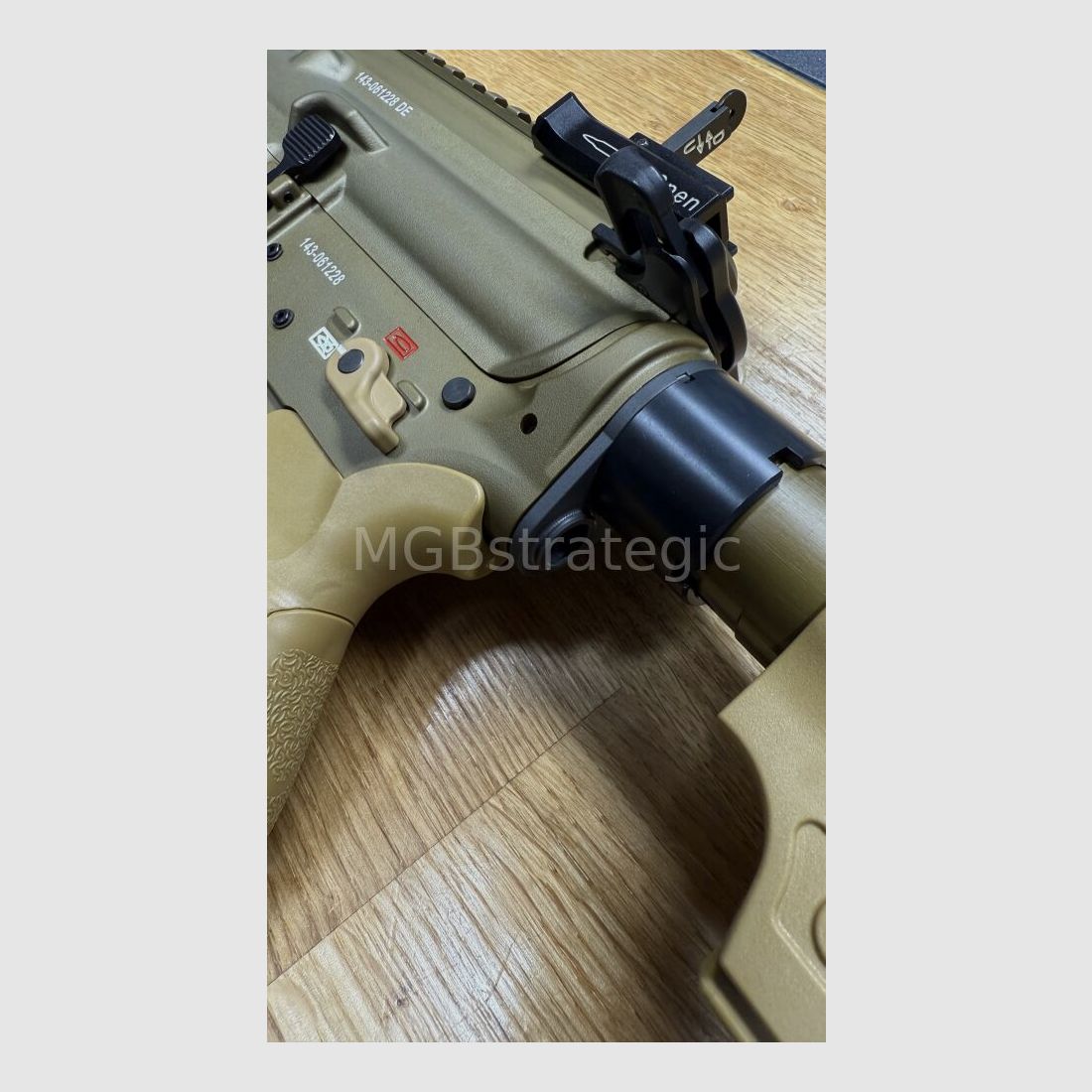 Heckler & Koch MR223 A3 G95A1 Upgrades 16,5 Lauf halbautom. Büchse .223Rem zivile Version H&K G95A1 mit G95K und G95A1 Upgrades / HK416 H&K 416 / MR 223 A3 MGB95A1