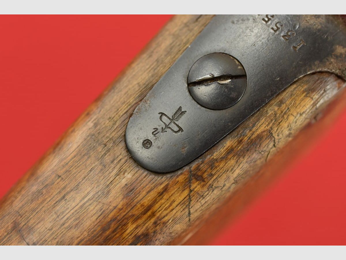 #2683 Carabine M1870 Berdan II, fabrication 1884, cal. 10,75x58R, image 21 sur 47
