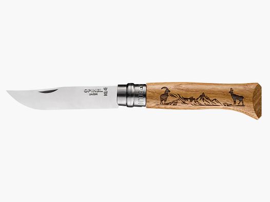 Nóż Opinel nr 8 Animalia Gams