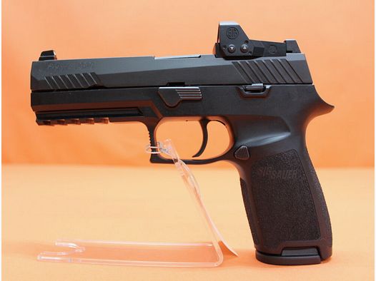 SIG Sauer Ha.Pistolet 9mmLuger SIG Sauer P320 RXP Taille Complète 119mm Canon/ ROMEO1 PRO Viseur Point Rouge (9mmPara)