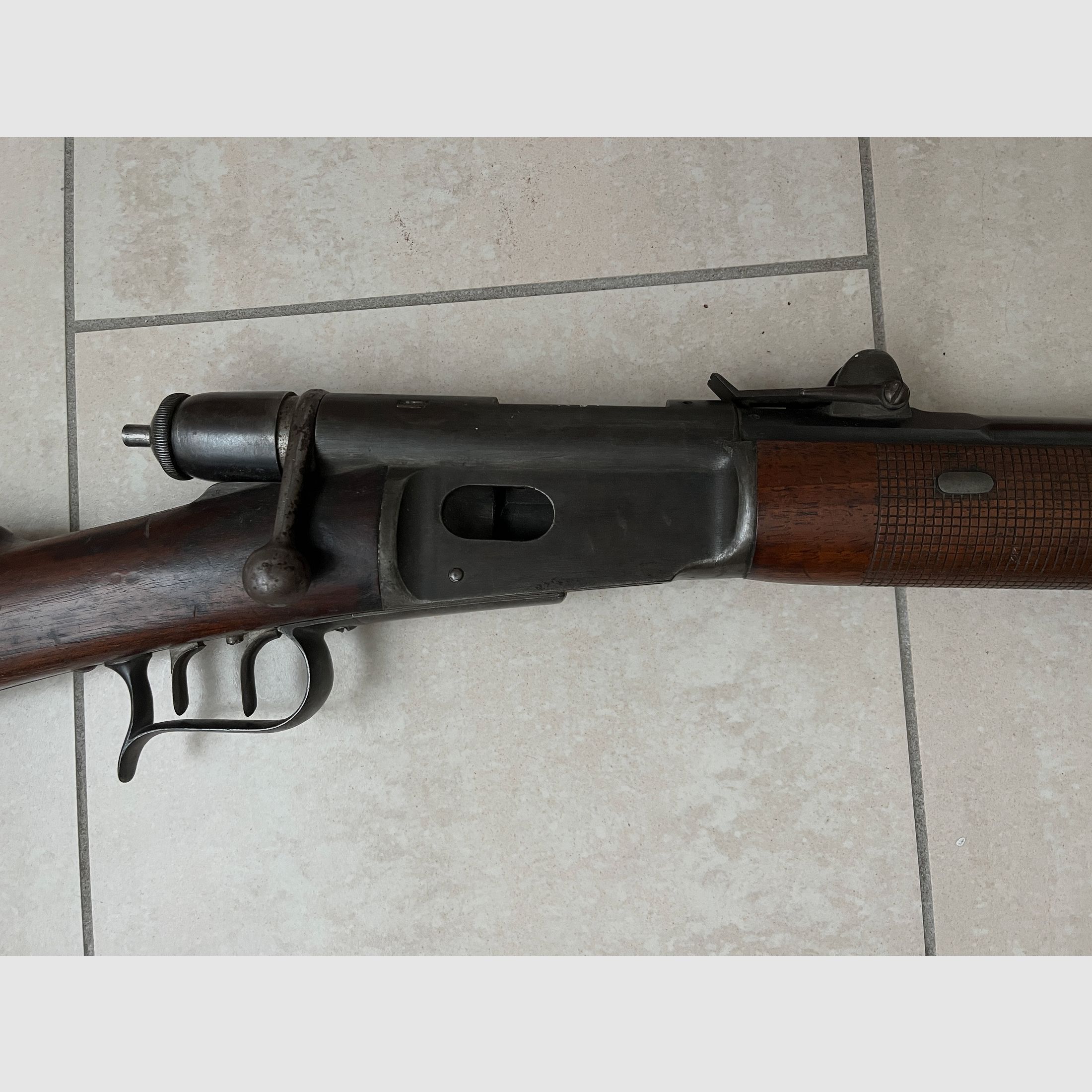 Vetterli-Repetiergewehr Repetierstutzer 1871, Kaliber 10,4 mm , inkl. Bajonett, von Privat/Familienbesitz