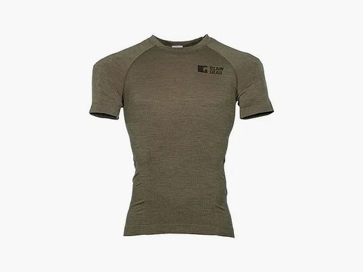Clawgear Clawgear T-Shirt Merino Seamless stonegrey olive