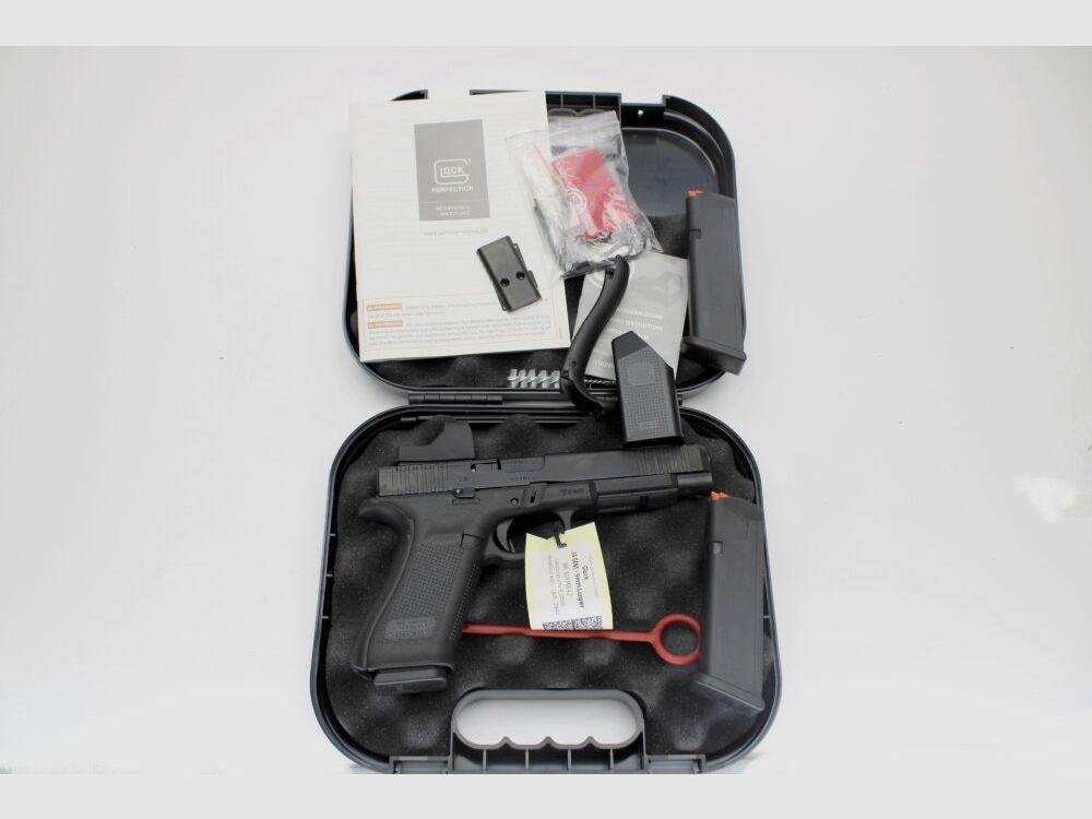 Glock 34 GEN5 MOS M.O.S. pistool met Geco richtkijker en 3 magazijnen 9mm Luger