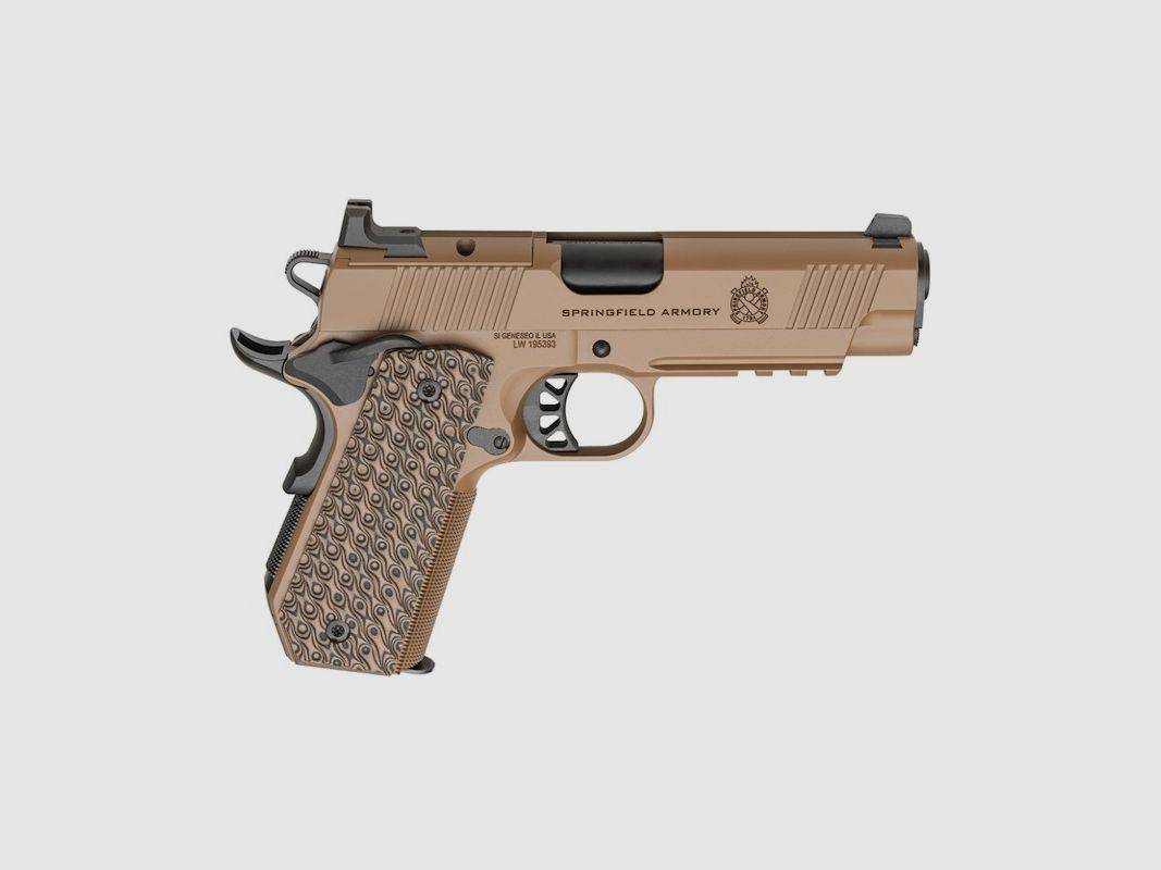 Springfield Armory 1911 TRP CC 4.25″ W/Light Rail coyote AOS .45ACP, Bild 1 von 2