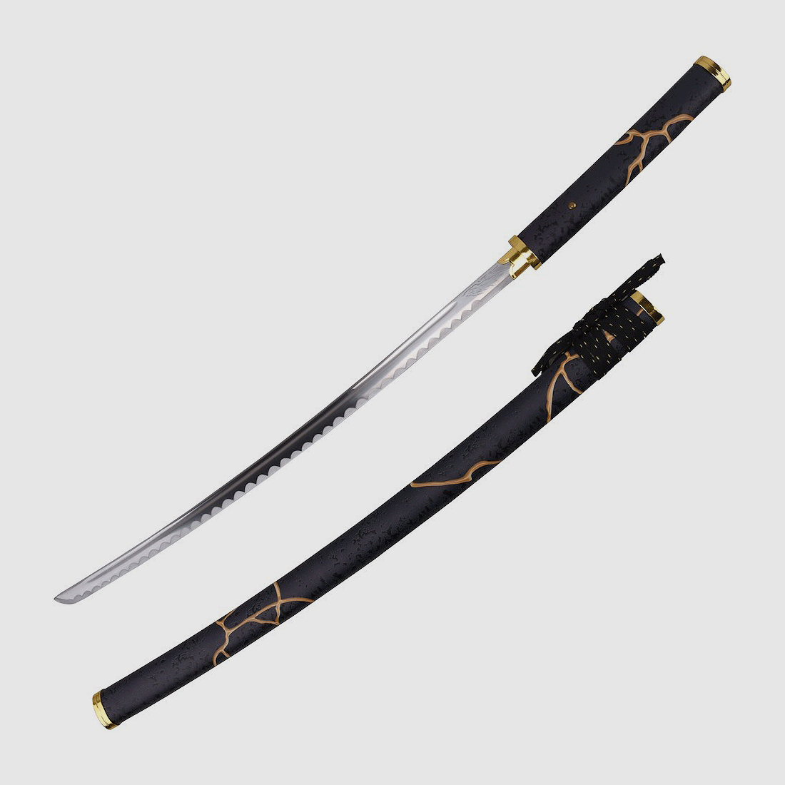 Katana Gilded Night Ghost of Yotei