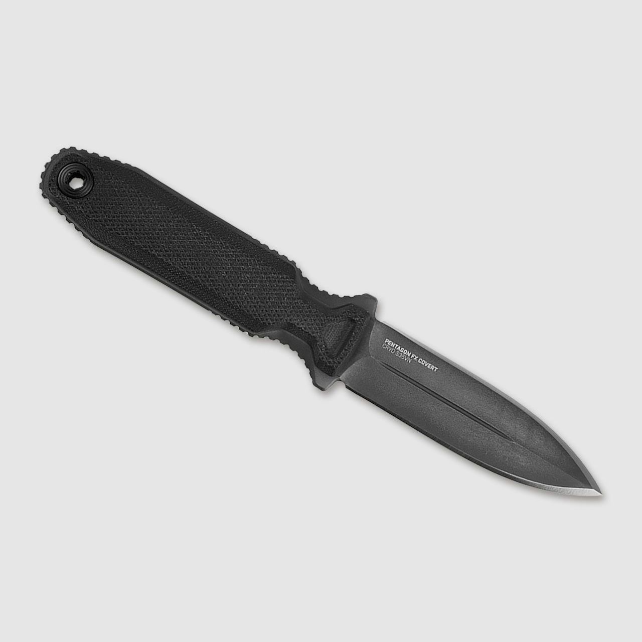 Pentagon Dolch FX Covert Blackout GRN-Scheide Einsatzmesser