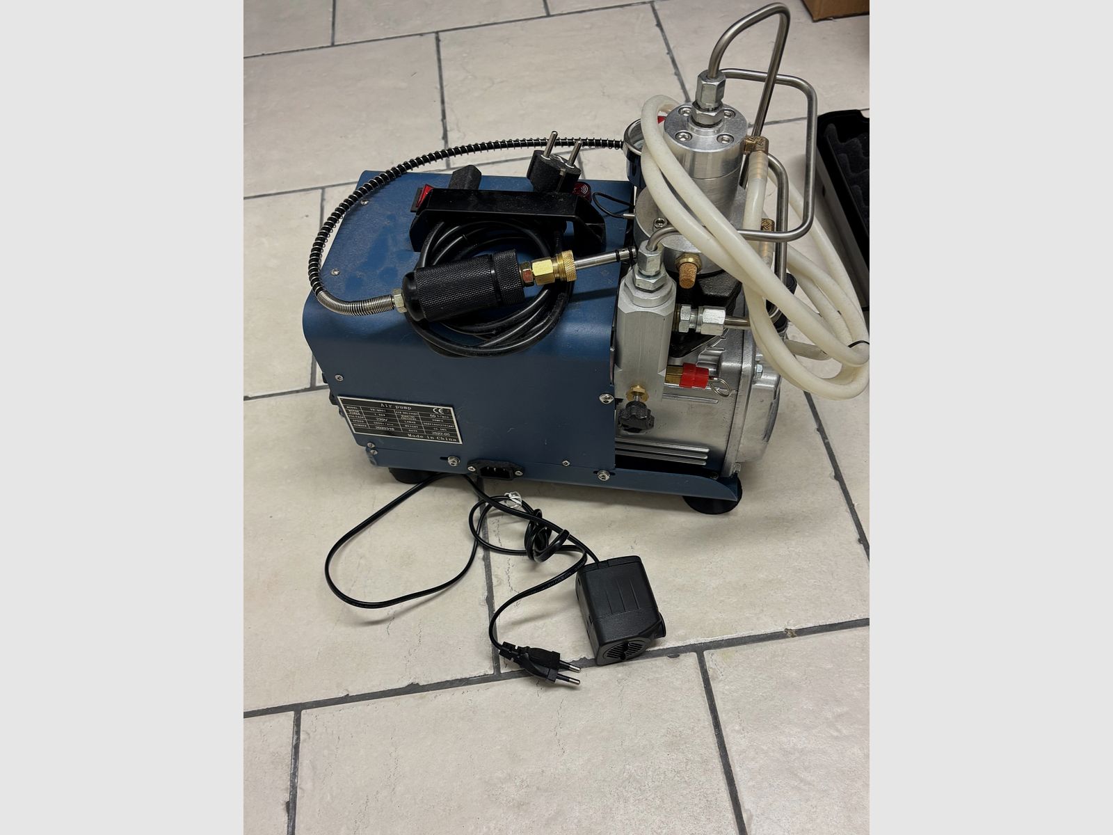 wenig benutze HP Max als Komplettset (inkl. Kompressor)