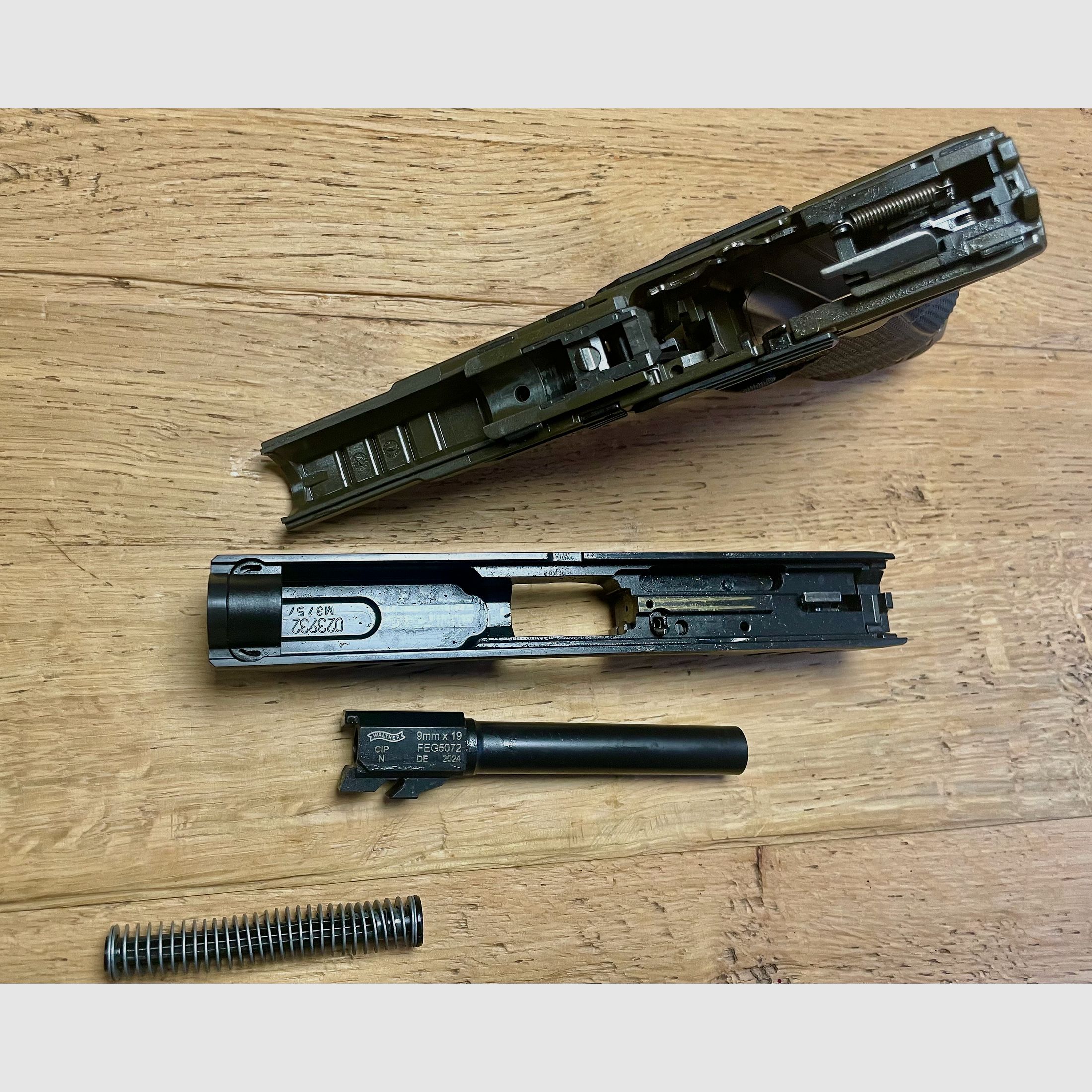 Walther PDP Full Size 5” OR V2 OD Verde 9mm Luger