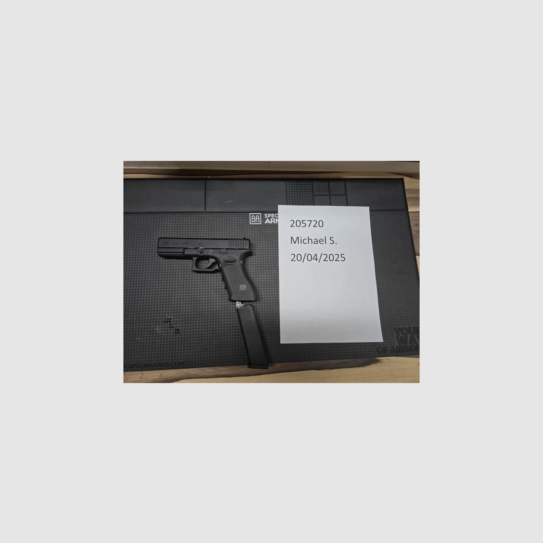 Glock 17 Gen 4 GBB 6mm BB Airsoft