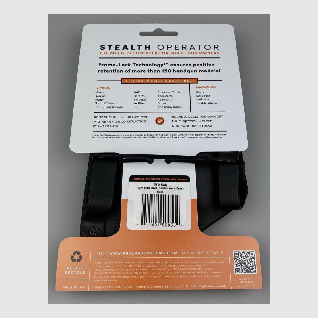 PHALANX STEALTH OPERATOR MULTI-FIT TWINMAG DOPPELMAGAZINTASCHE