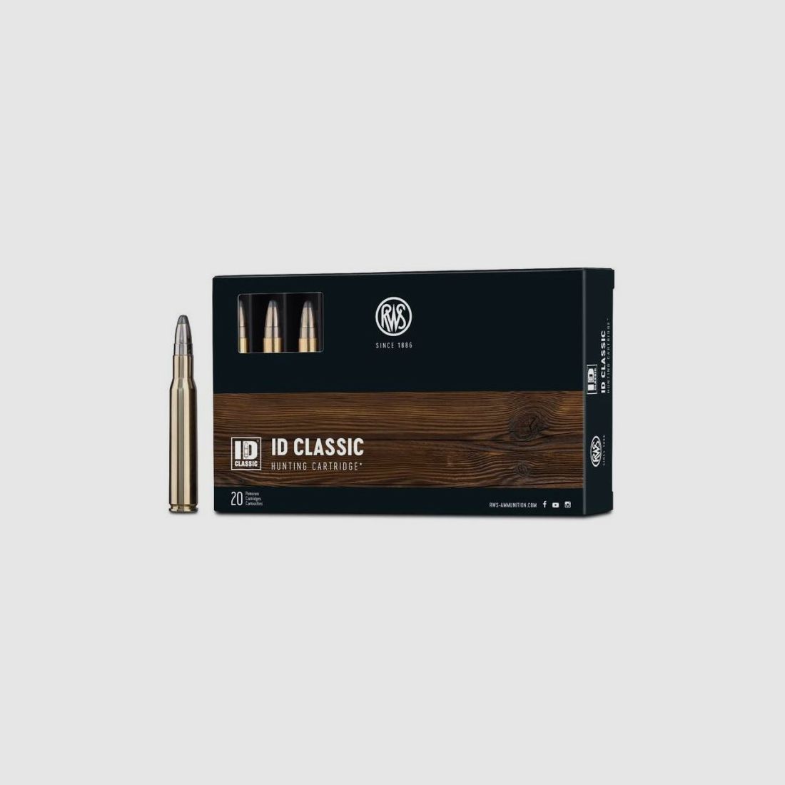 RWS .30-06 ID CLASSIC 9,7g/150gr - 20 Patronen