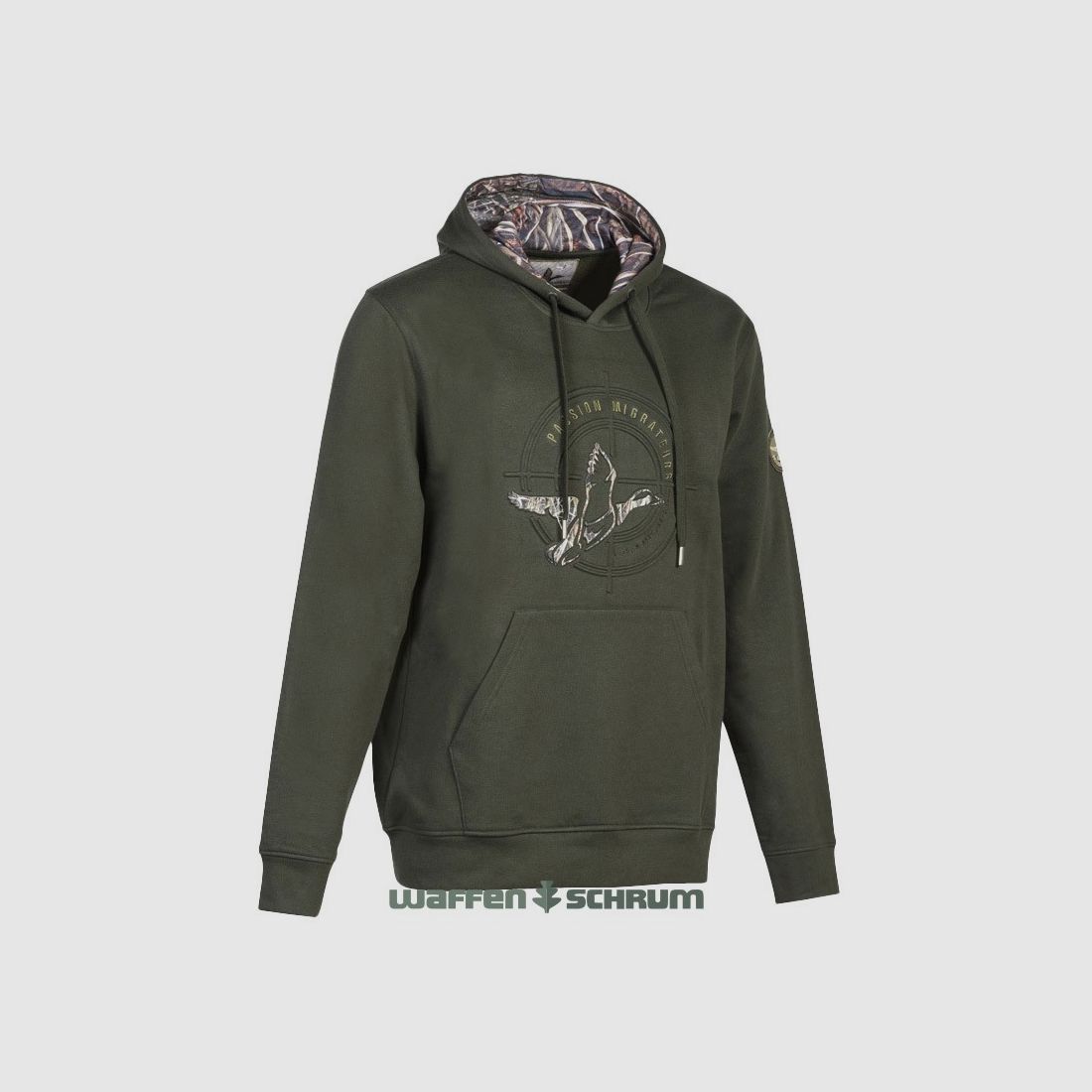 Percussion Sweatshirt Passion Migrateurs Khaki