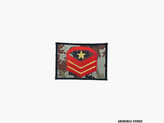ARMY – RANK SCRATCH CORPORAL MAJOR CHOSEN SPECIAL QUALIFICATION CAMOUFLAGE