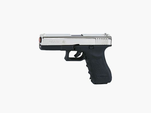 Pistola a salve Bruni Gap G17 calibro 9 mm nickel