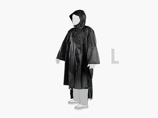 Tasmanian Tiger Tac wasserdichter Regen Poncho