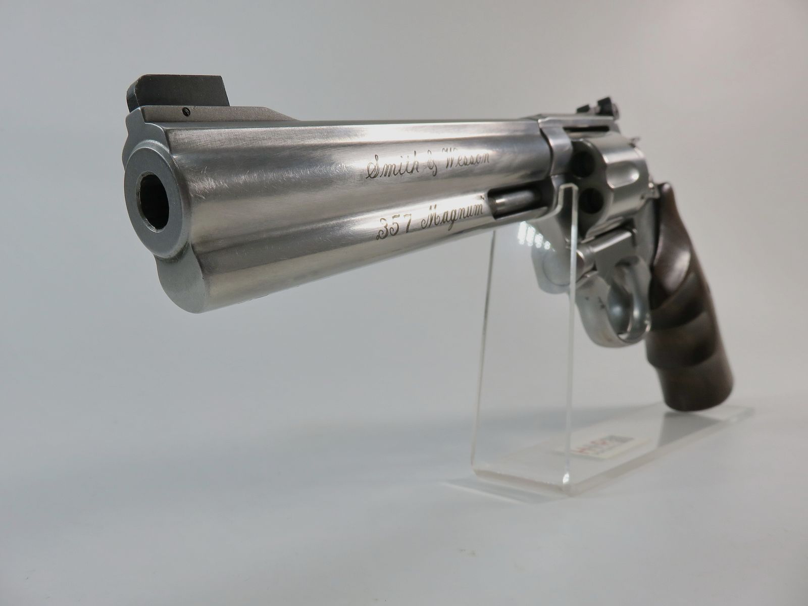 Revolver Smith & Wesson Mod 686-5 Target Champion DL | .357 Mag. | 6 Zoll | Nill-Griff | Gepflegter Zustand