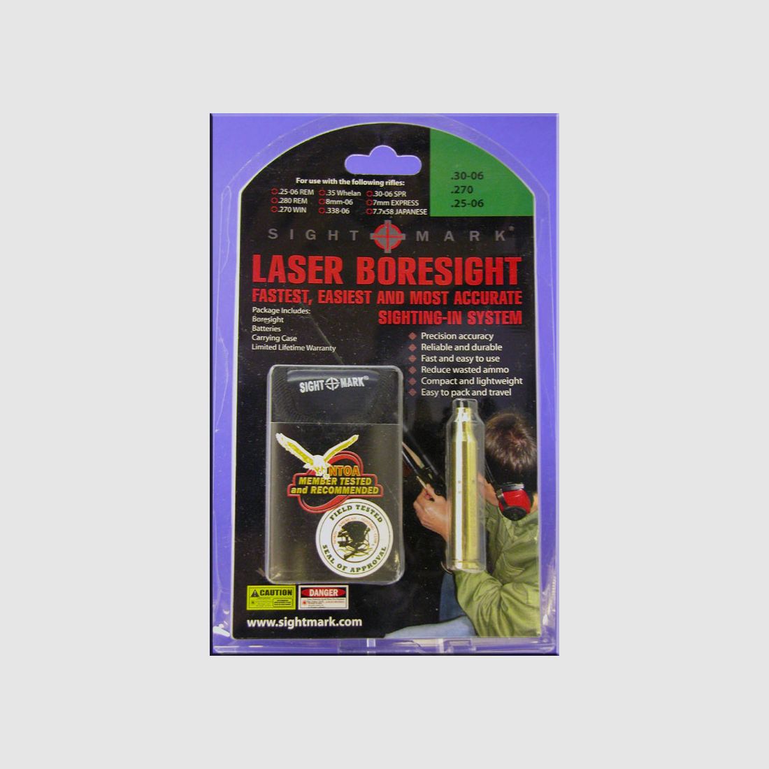 Sight-Mark Justier Laser-Patroon Kal.:30-06, 270Win, 25-06Rem enz.