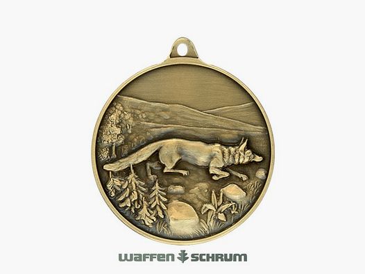 Steinhauer&Lück Jachtmedaille Vos 40mm Brons