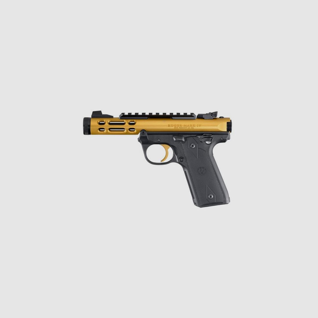 RUGER KK-Pistole Mod. Mark IV 22/45 Lite .22lr    Gold