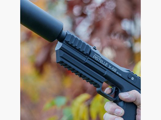 Laufabdeckung | Barrel Cover incl. 3x Picatinnys | kompatibel: Pistelle X-68 | angepasst auf unseren Tuninglauf