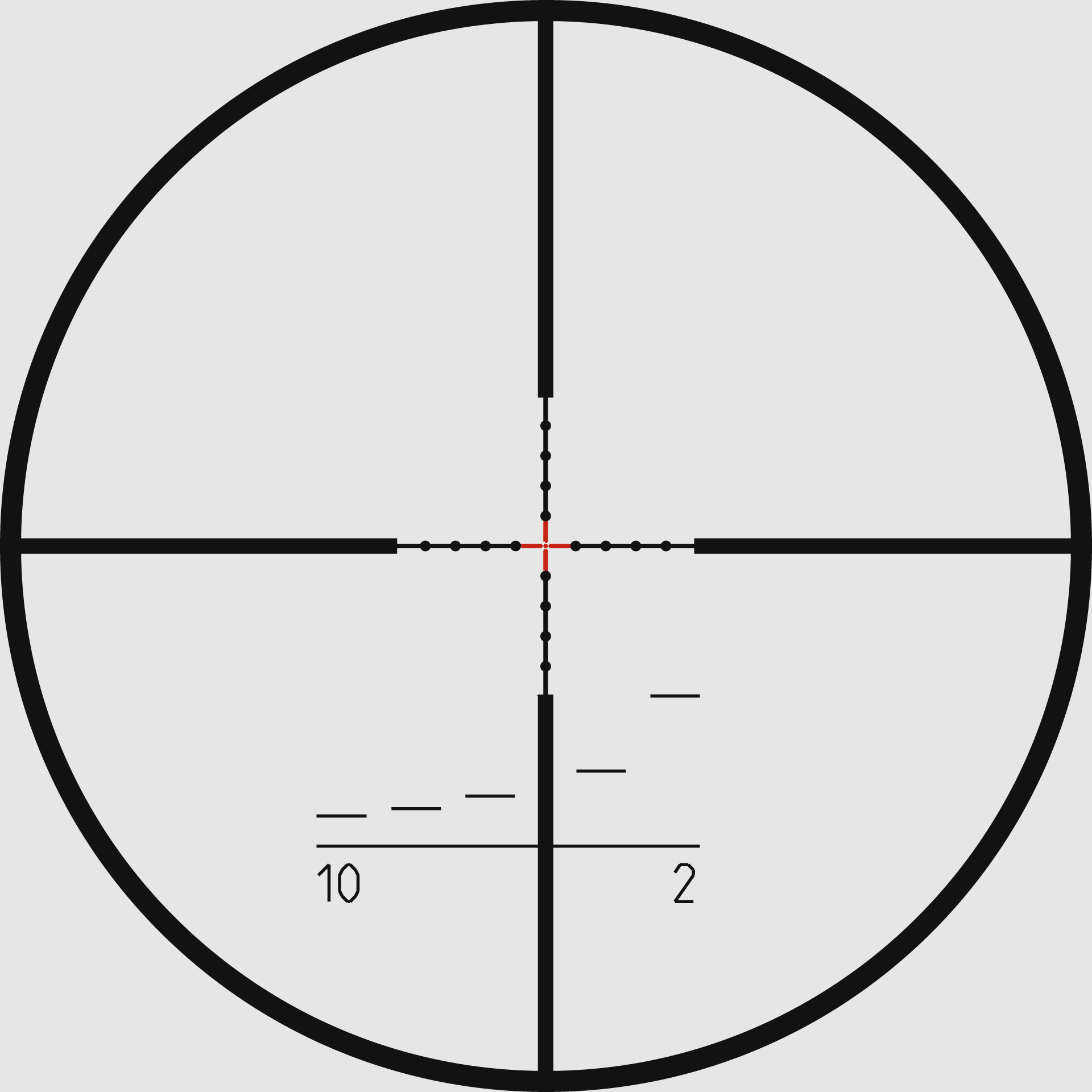 KAHLES K312i 3-12x50 Réticule Mil7