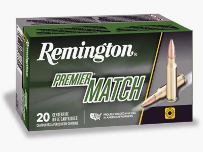 Remington Büchsenmunition 6,5 mm Creedmoor 9,10 g / 140 gr MatchKing Open Tip Match Premier Match