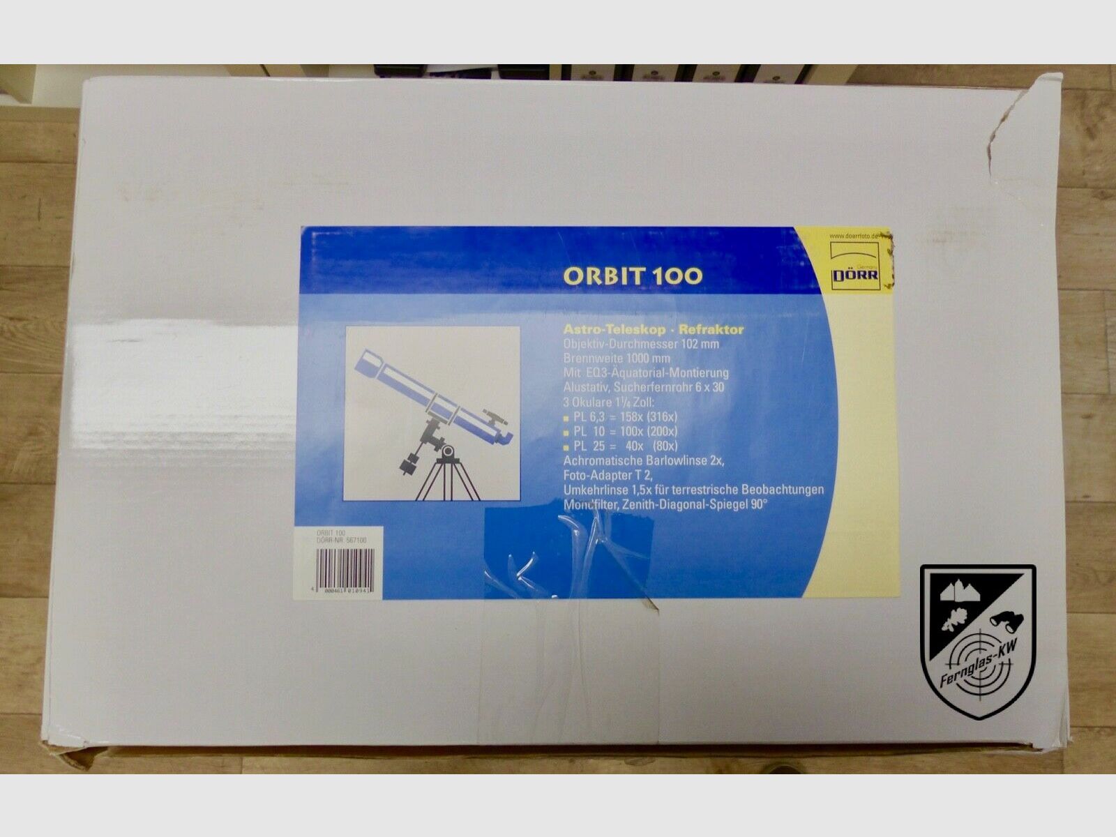 Dörr 567100 SPIEGELTELESKOP Orbit 100