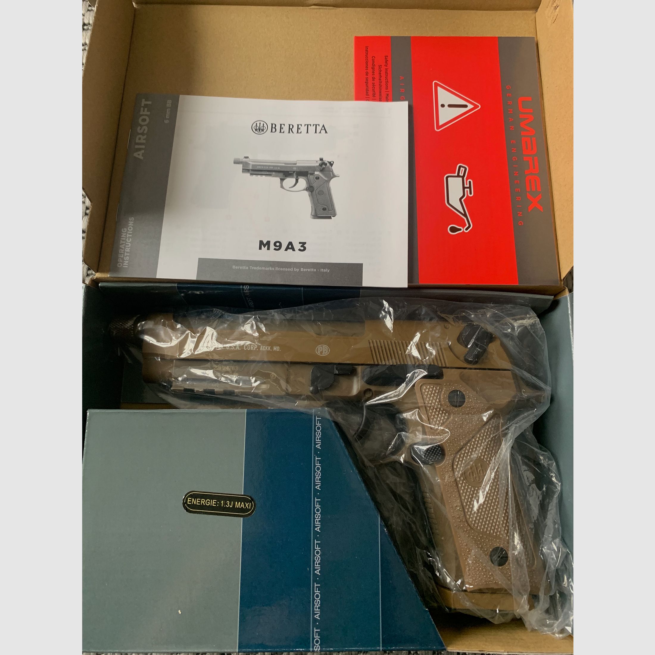 CAA Roni Pistol-Carbine Conversion+Beretta M9A3
