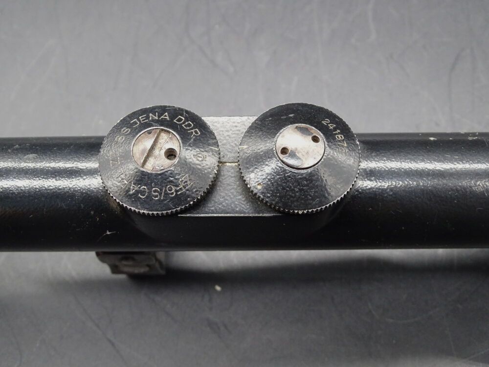 ZF Zeiss Jena ZF6 Obiettivo 6 Q1 Timbro SEM ZF 6