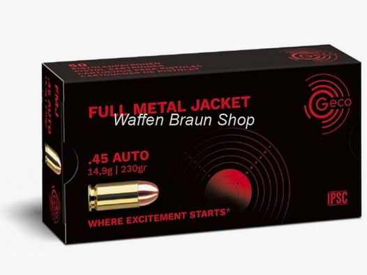 GECO PATR .45 ACP VM 50 STK