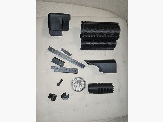 Aea HP max. großes Set Tuning Teile 3D-Druck Schaft Erhöhung Adapter Picantinny Rail Mount Einzelschuss Anzeigen Abdeckung Mündungsbremse usw