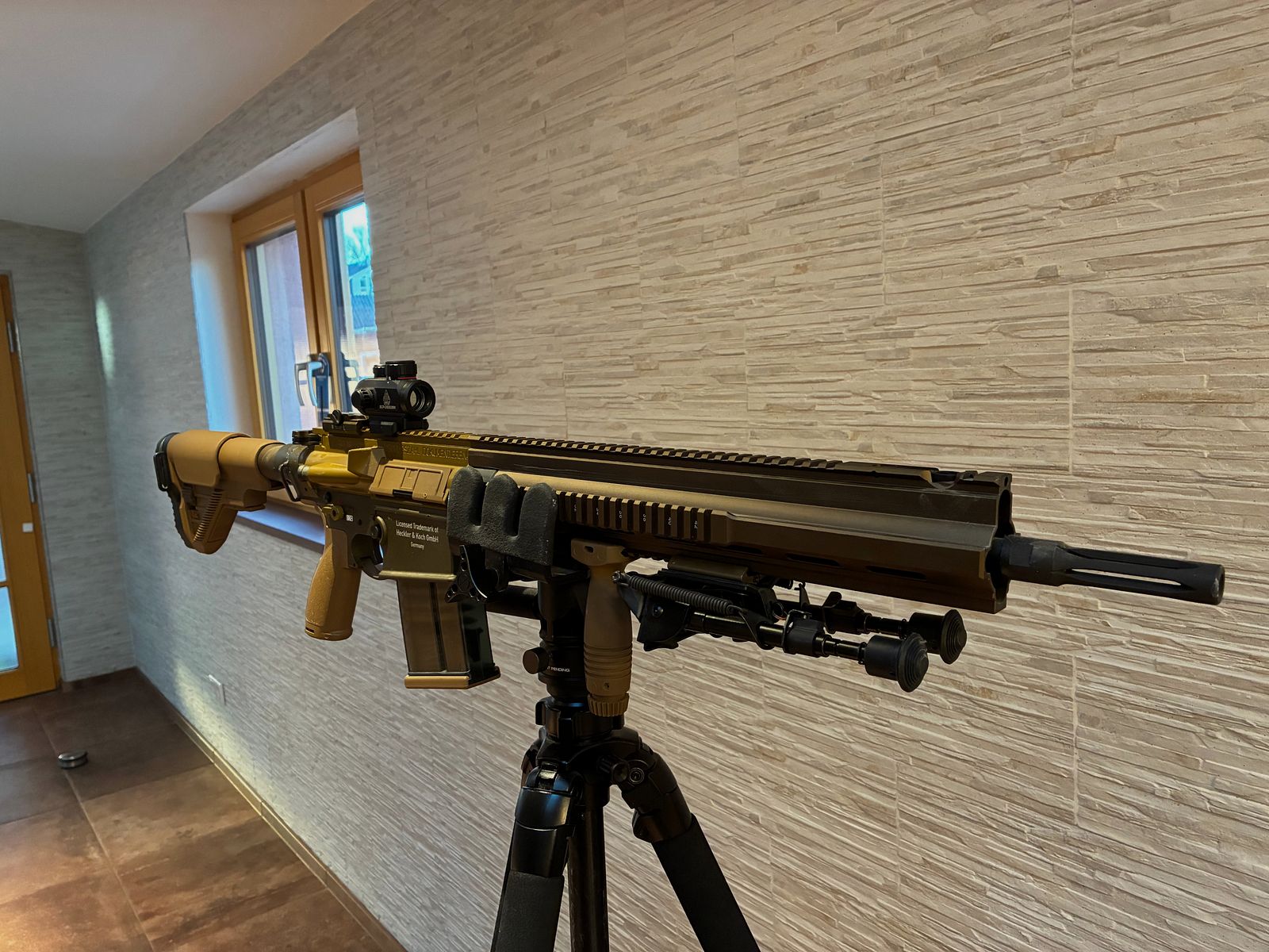 Airsoft Geweer H+K G 28 6 mm BB elekt. 1,7 Joule SAEG+ Magazine