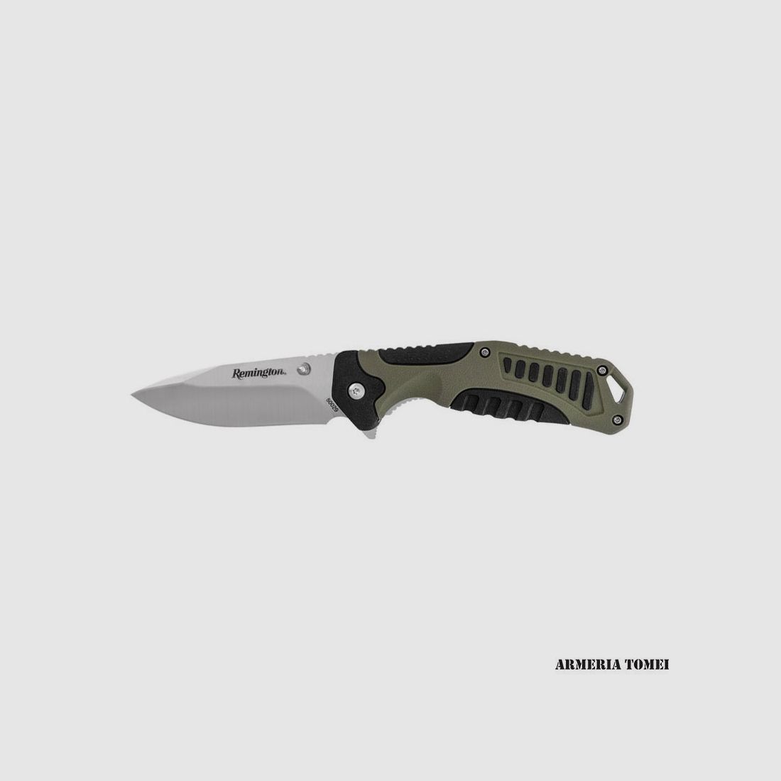 Messer – REMINGTON – Schwarz/Grün mit Klinge aus Edelstahl 8,2 cm
