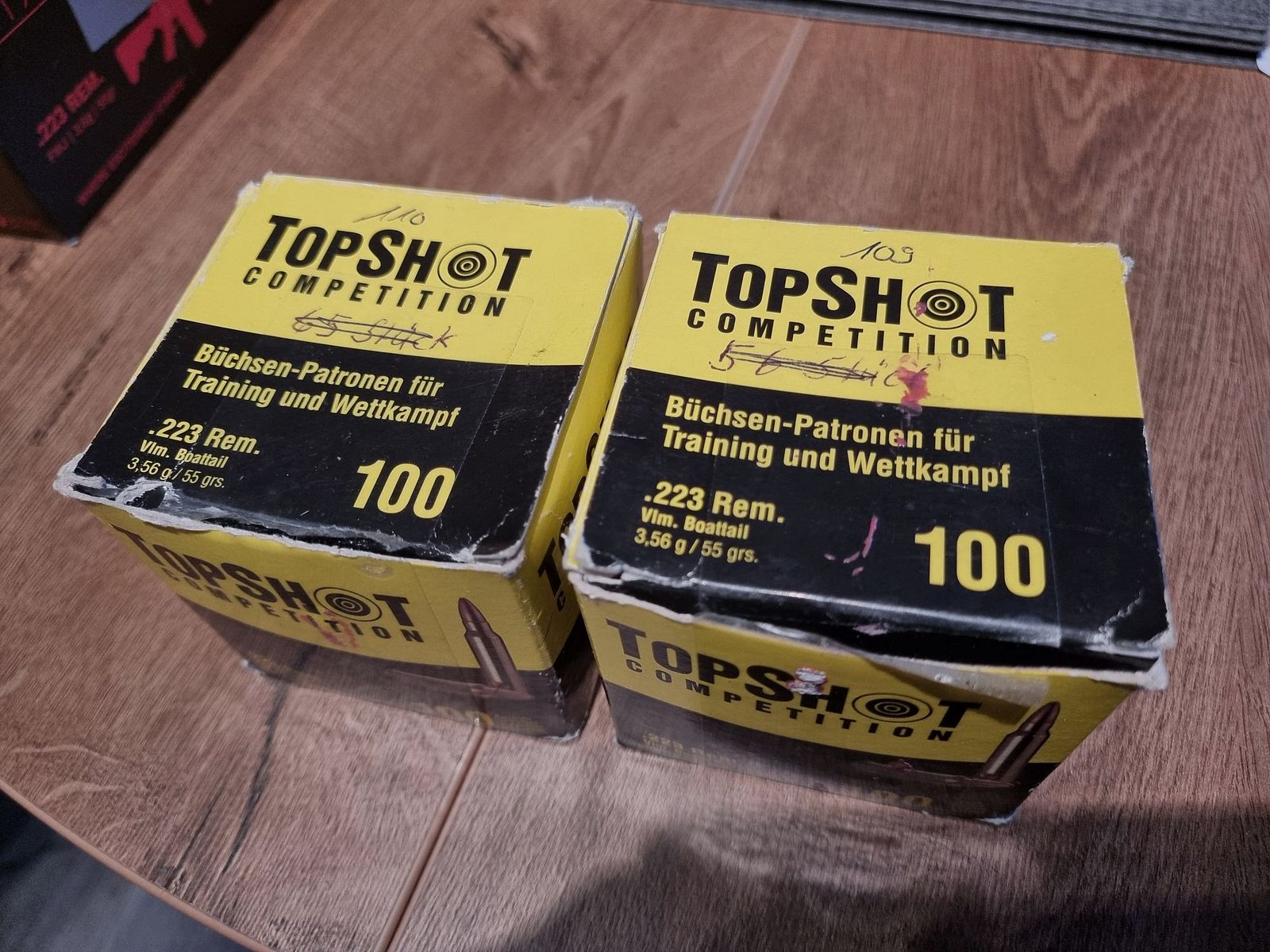 Munition .223 Remington 55gr FMJ - verschiedene Hersteller - S&B Magtech PPU Lapua GGG Norma usw.