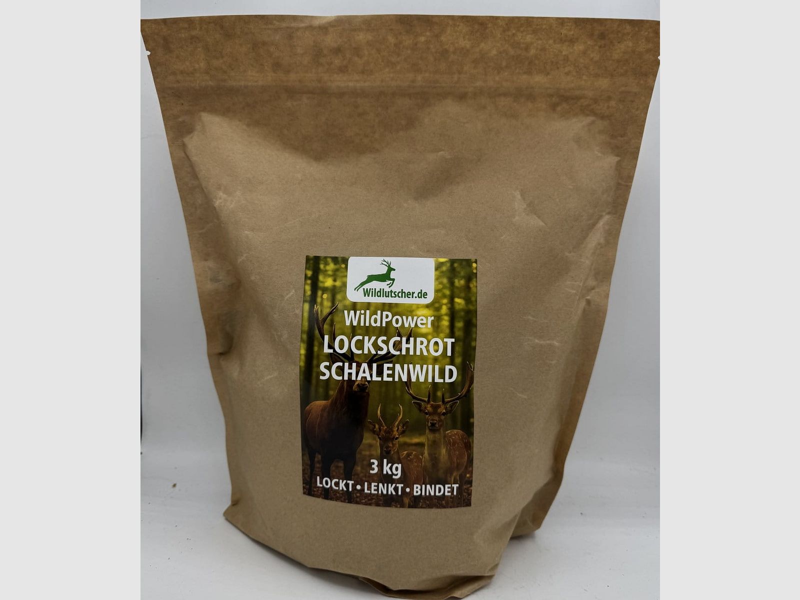 Wildlutscher Lockschrot WildPower Schalenwild