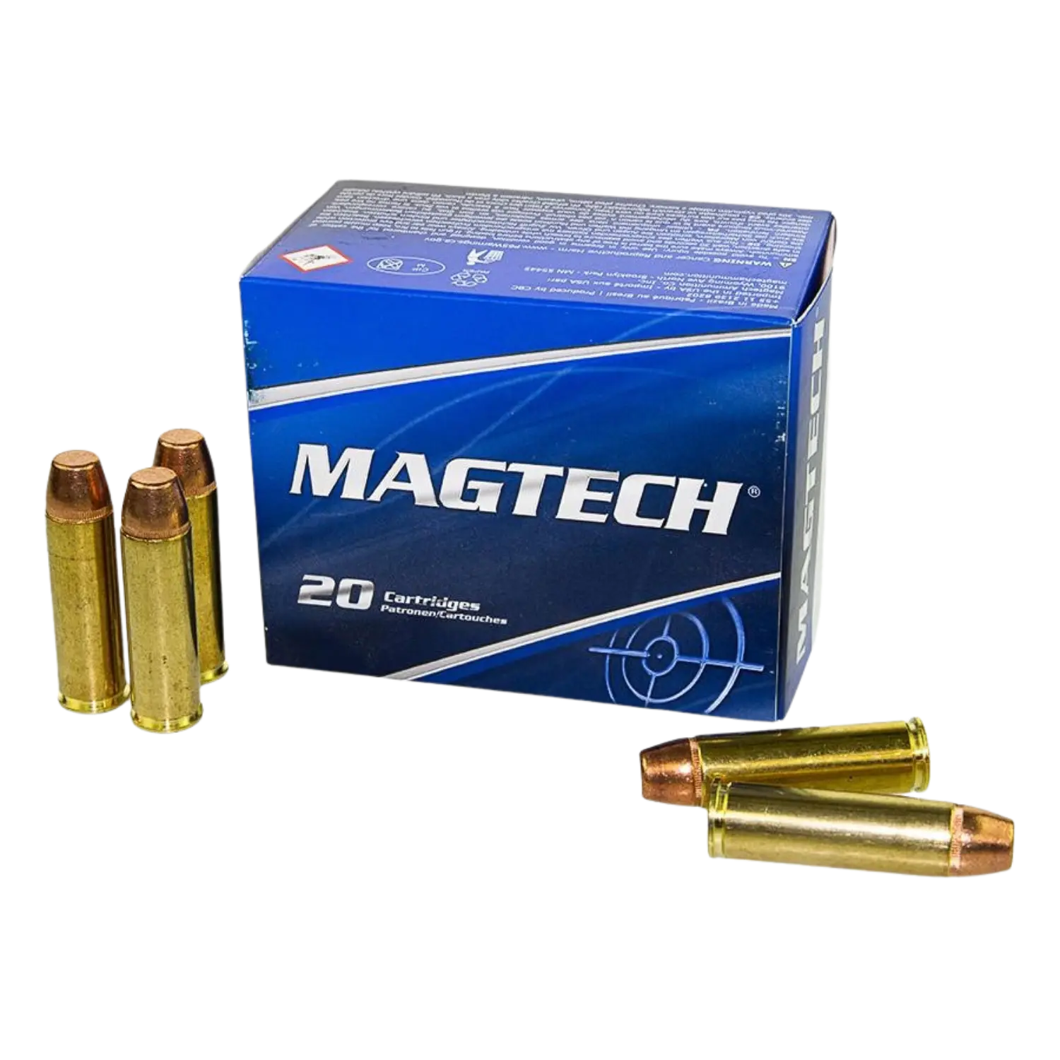 Magtech .500 S&W FMJ-Flat 325gr 20 Schuss