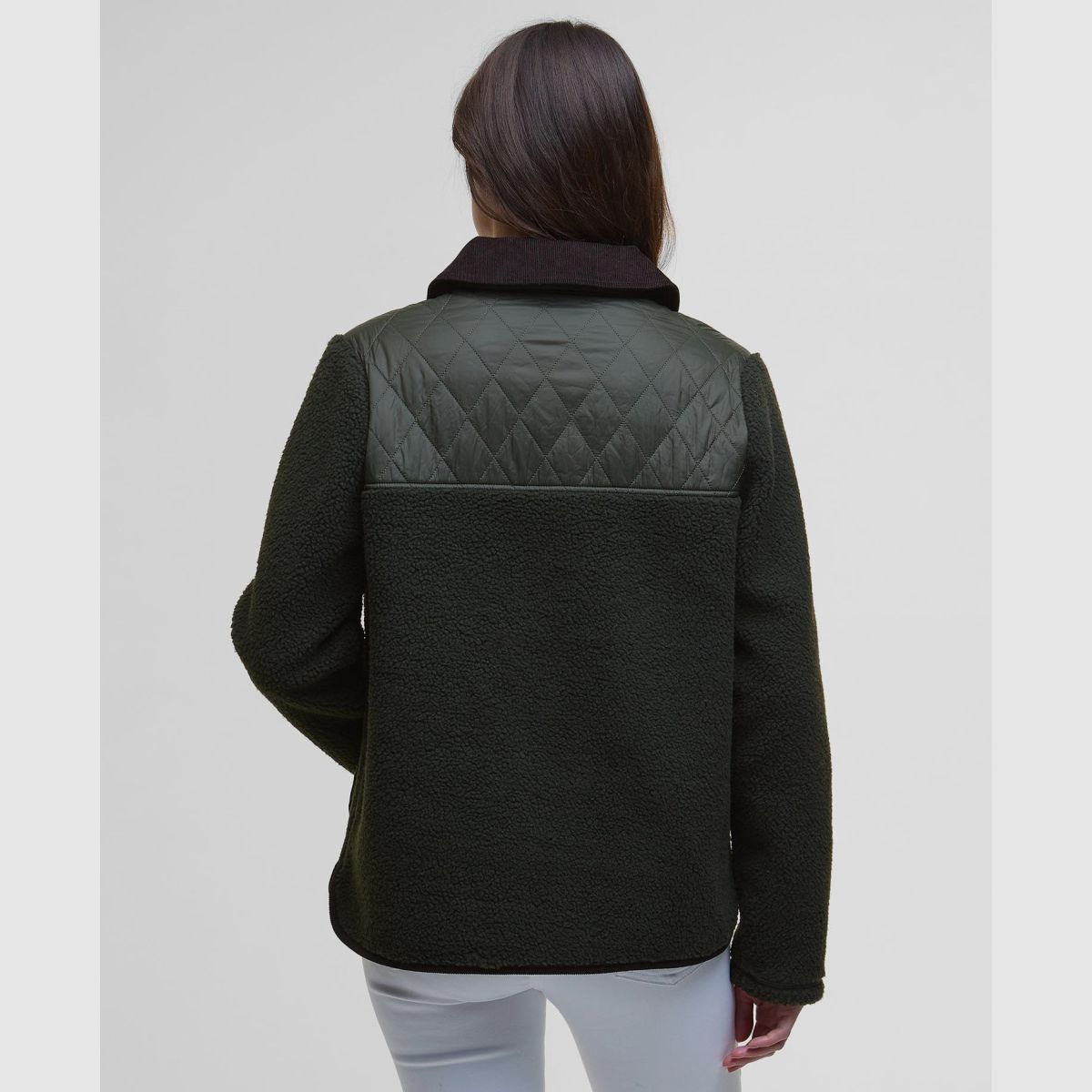 BARBOUR Fleece Laurel Olive
