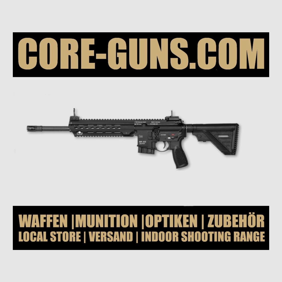 Heckler & Koch HK MR308 fucile semiautomatico MR 308 A3 nero calibro 308Win 16,5 Heckler & Koch - disponibile immediatamente prezzo consigliato: 4031€