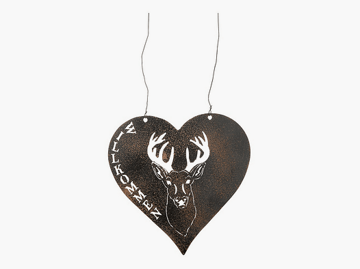 Gilde Metall Herz Hirsch