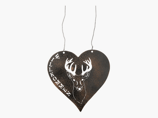 Gilde Metall Herz Hirsch