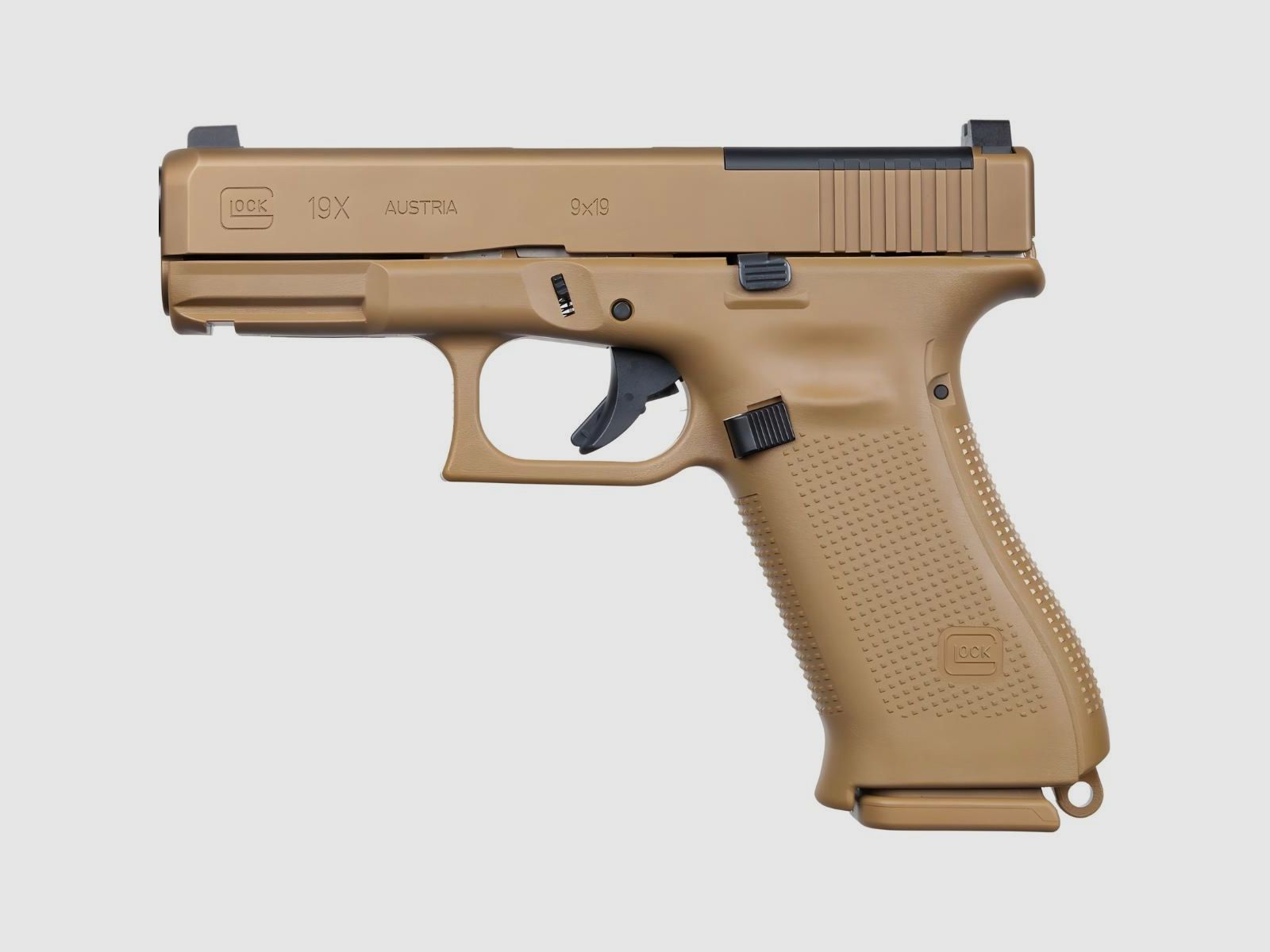 Glock 19X Coyote MOS, image 1 sur 6