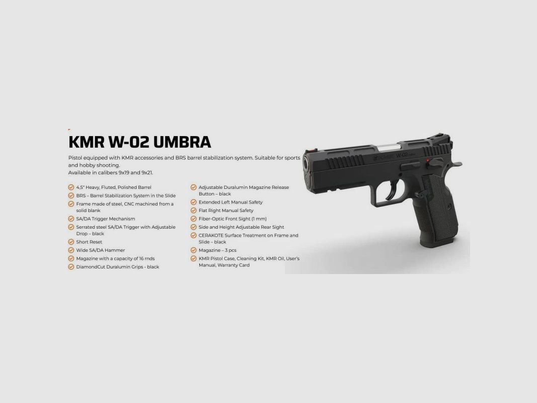 KMR W-02 UMBRA 4,5 OR 9X19, image 7 sur 7