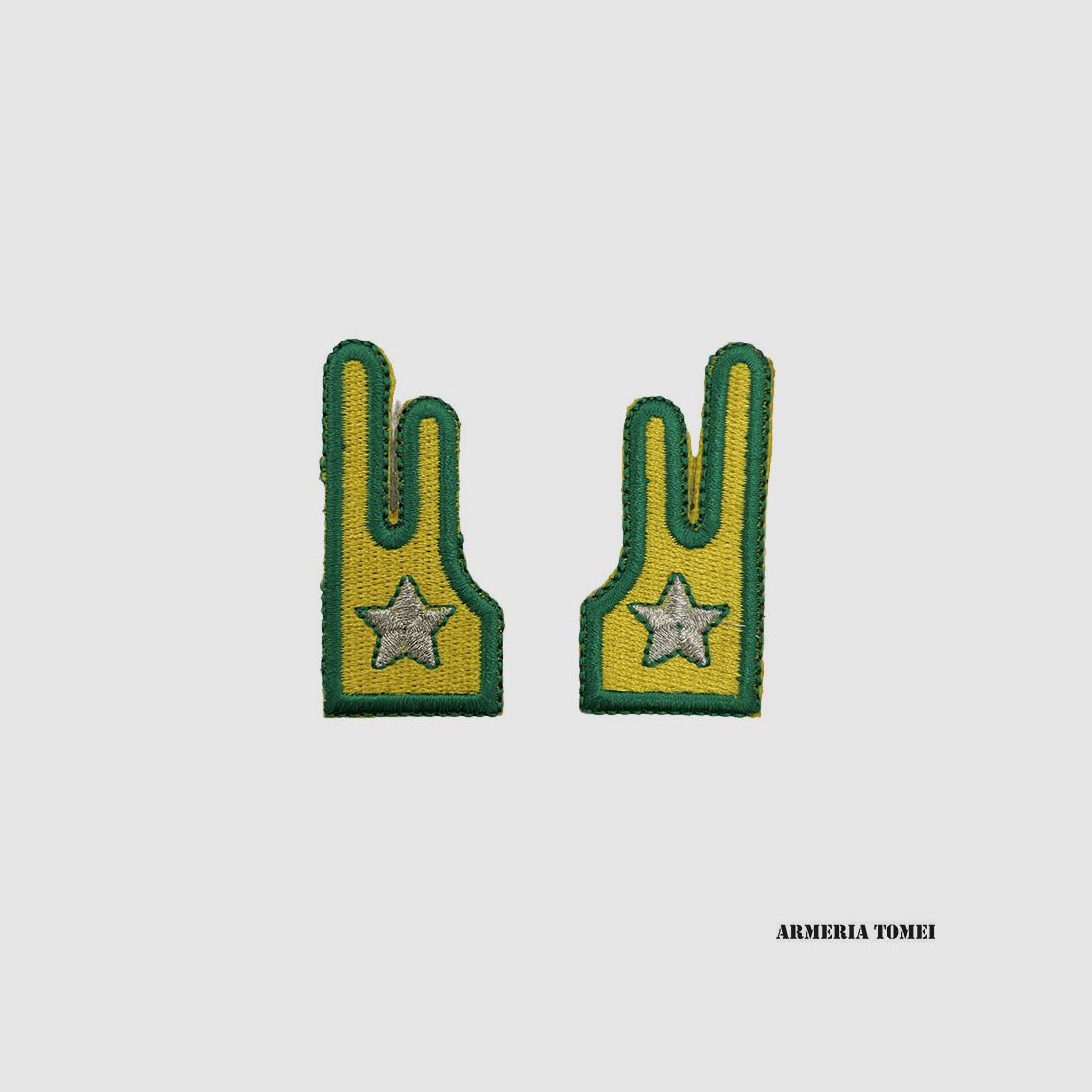 GUARDIA DI FINANZA – PAIR OF EMBROIDERED VELCRO PATCHES