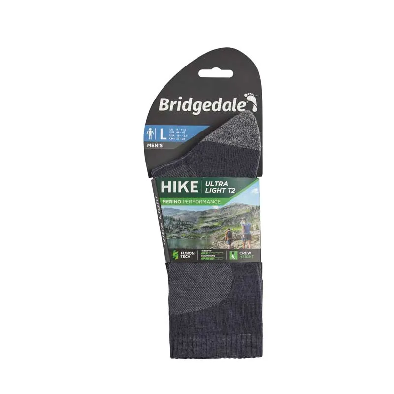 Skarpety męskie Bridgedale HIKE Ultralight Endurance Boot navy, zdjęcie 2 z 5