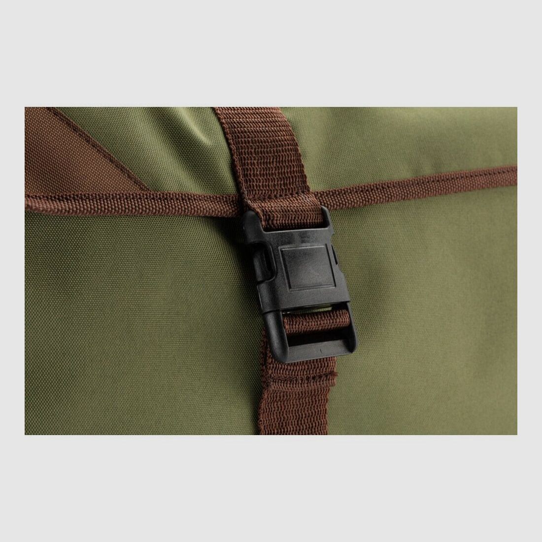 Sac de battue vert/marron en toile – Country, image 6 sur 6