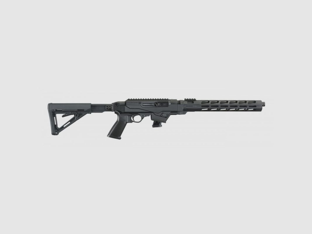RUGER PC CARBINE 9X19 10 CPS TAKEDOWN FILETE 1-2X28 VERSTELLBARE VORSCHÜTZE
