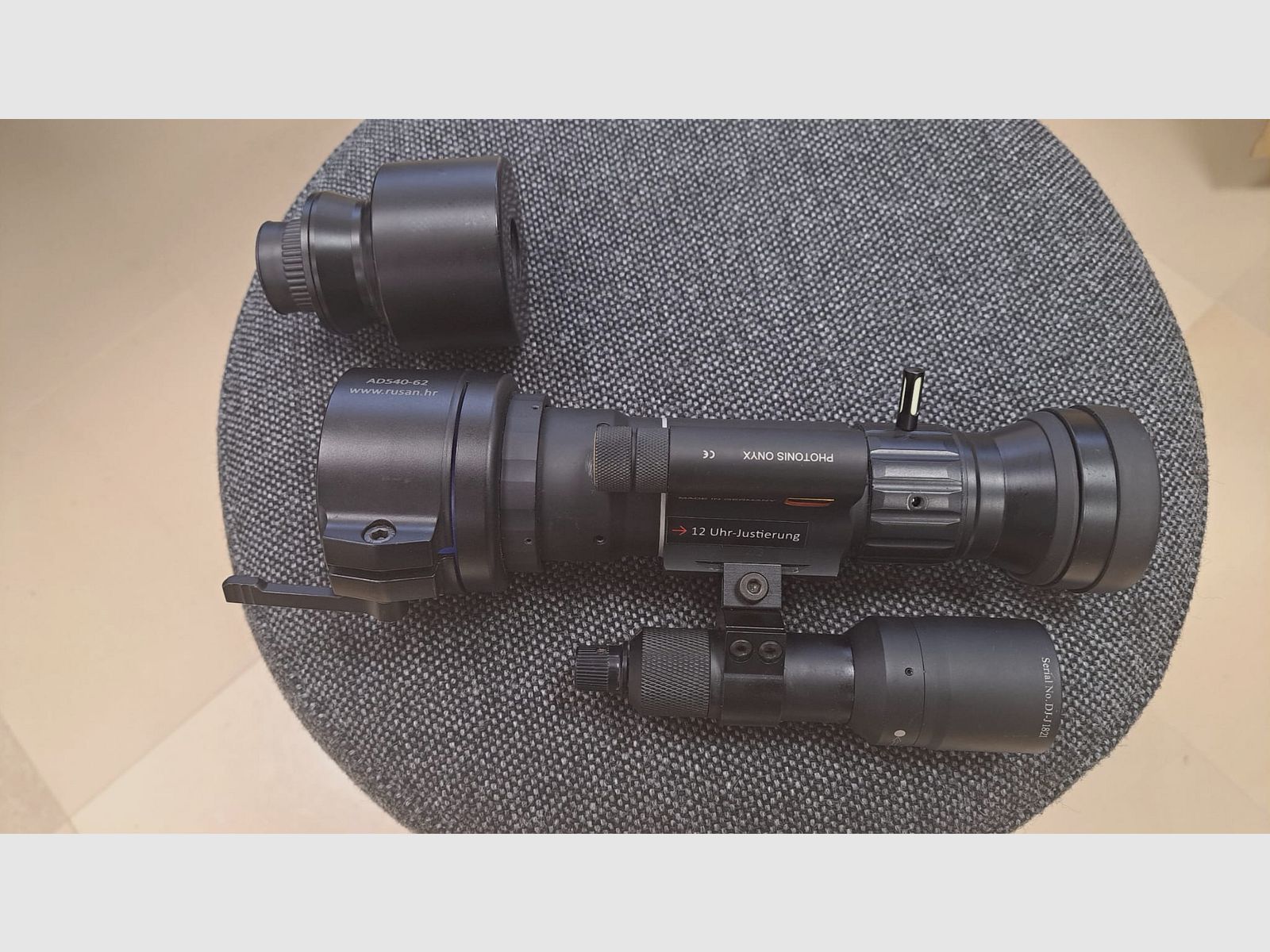 DJ-8 NSV 1×48 plus Phönix Focus plus AD 540-62 Plus DJ-705 Optik-Einheit