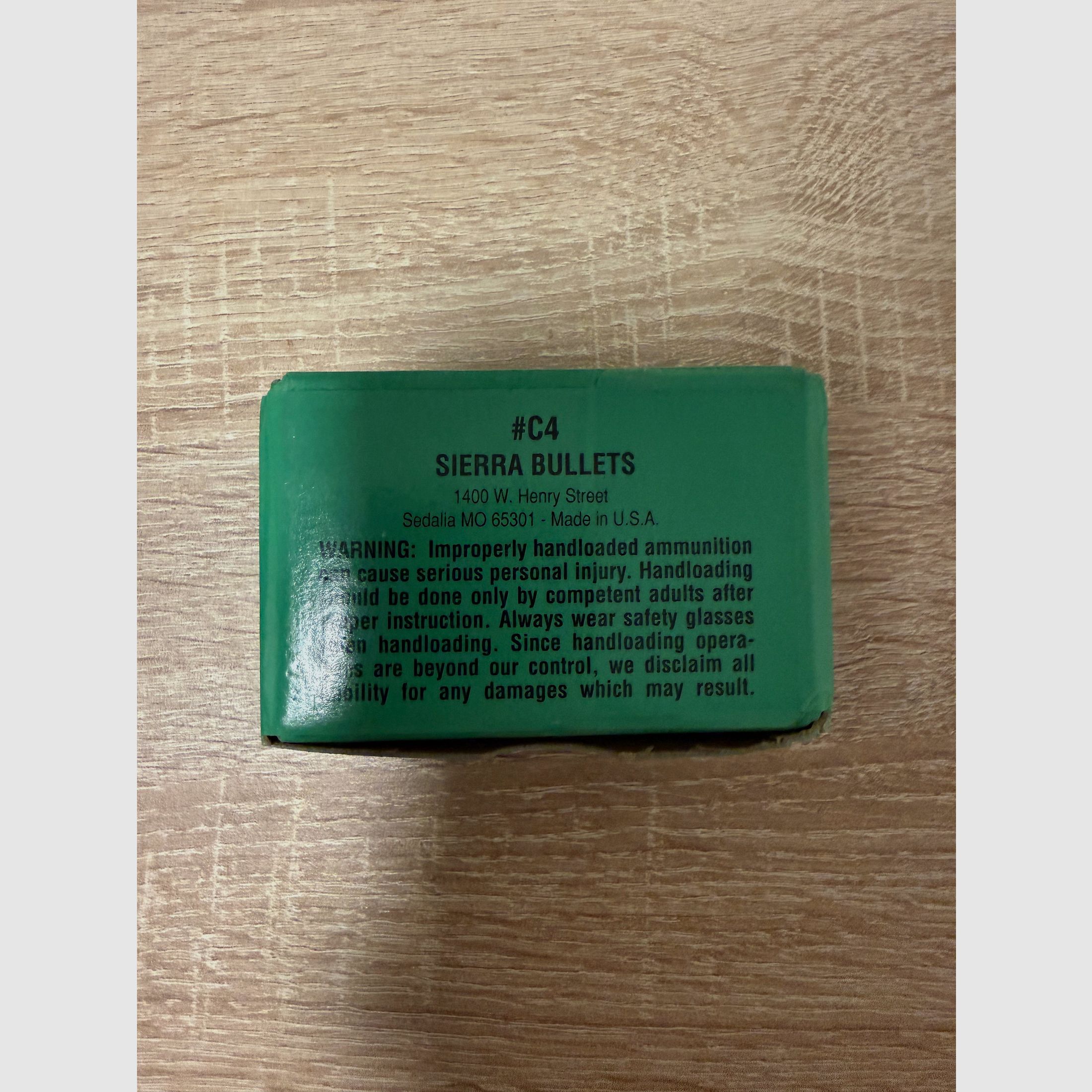SIERRA MatchKing 30 CAL .308, Geschosse