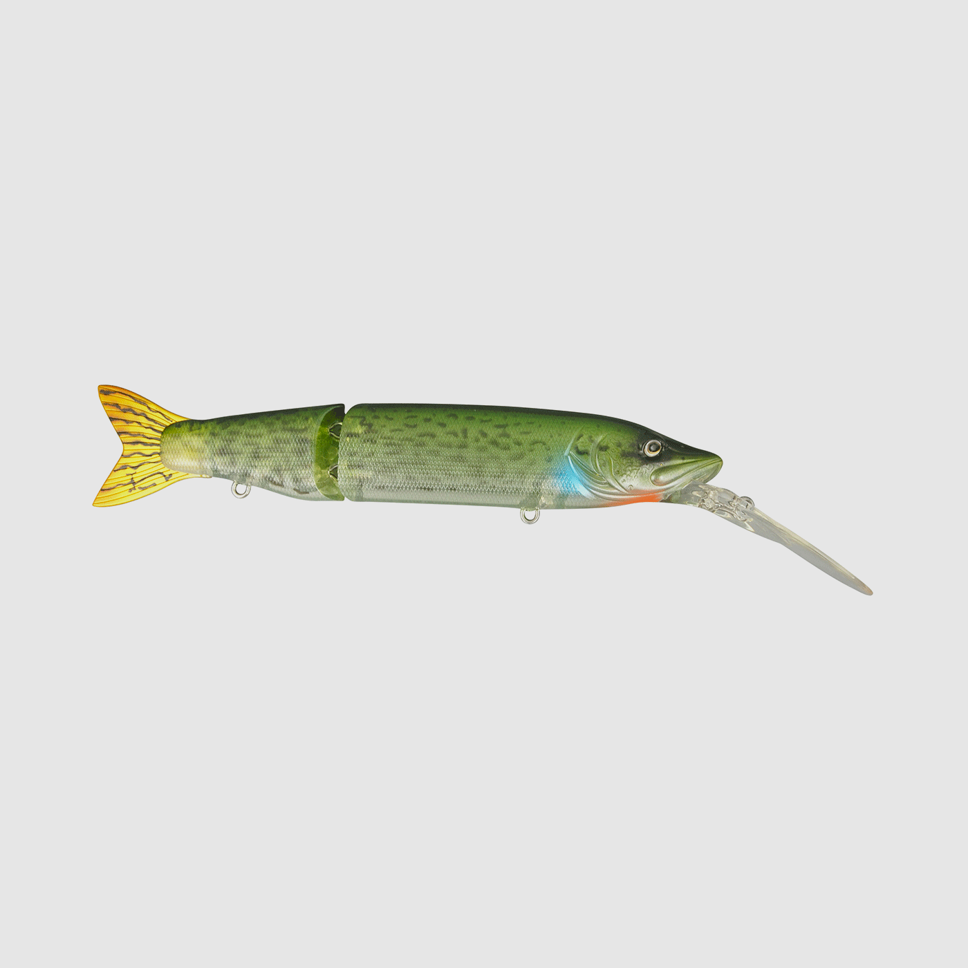 SPRO – KAMINARI PIKE Metallic Green Pike Sinking